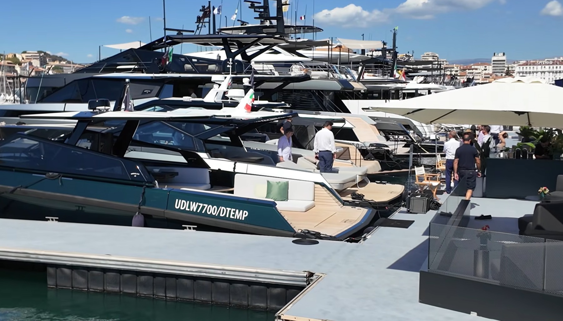 Test marina services